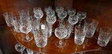 EDINBURGH AND LEITH "GLENSHEE" CRYSTAL STEMWARE