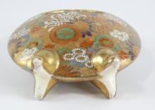SATSUMA BASKET VASE