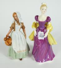 2 ROYAL DOULTON FIGURINES