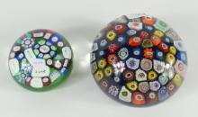 2 SCOTTISH PAPERWEIGHTS