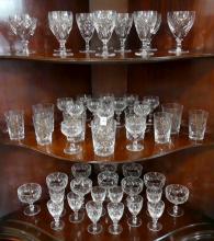 EDINBURGH AND LEITH "GLENSHEE" CRYSTAL STEMWARE