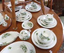 ROYAL ALBERT "TRILLIUM" DINNERWARE