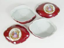2 LARGE OVAL COVERED BOXES