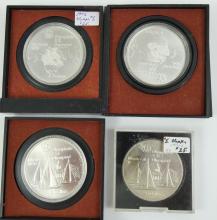 CANADIAN OLYMPIC SILVER COINS