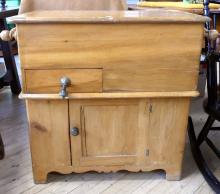 ANTIQUE PINE WASHSTAND