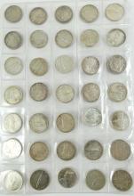 35 CANADIAN SILVER DIMES