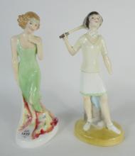 2 ROYAL DOULTON LTD. ED. FIGURINES