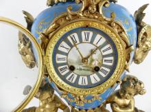 EXCEPTIONAL FRENCH MANTEL CLOCK