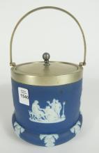 WEDGWOOD BISCUIT BARREL