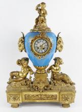 EXCEPTIONAL FRENCH MANTEL CLOCK