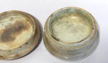 19TH CENTURY PRATT POMADE JAR