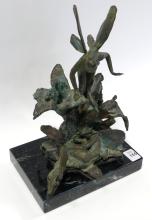 BRONZE "FAIRIES" SCULPTURE