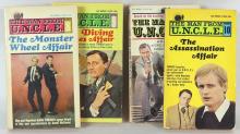 FOUR BOOKS "THE MAN FROM U.N.C.L.E."