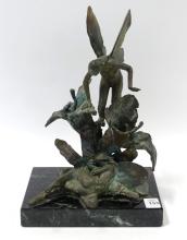 BRONZE "FAIRIES" SCULPTURE