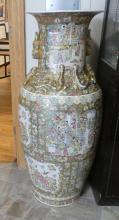 MASSIVE CHINESE PORCELAIN PALACE VASE