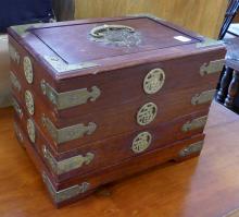 STACKING CHINESE JEWELLERY BOX