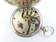 ANTIQUE KEY-WIND POCKET WATCH