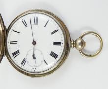 ANTIQUE KEY-WIND POCKET WATCH