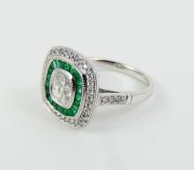 EXCEPTIONAL ART DECO STYLE RING