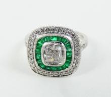 EXCEPTIONAL ART DECO STYLE RING