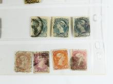 19TH CENTURY CANADIAN STAMPS