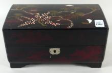 JEWELLERY BOX WITH CONTENTS