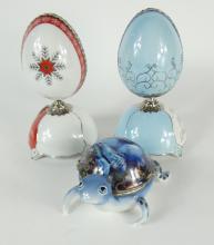 3 PORCELAIN COLLECTIBLES