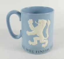 RARE WWII ERA CHURCHILL MUG