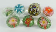 7 SMALL PAPERWEIGHTS