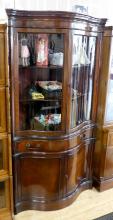 WHITE FINE FURNITURE CORNER CABINET