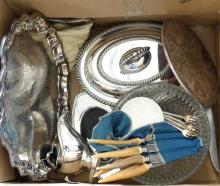 SILVER PLATE, ETC.