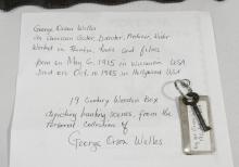 ANTIQUE BOX WITH ORSON WELLES PROVENANCE