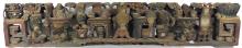 PAIR ANTIQUE TEMPLE CARVINGS