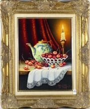 STILL LIFE OIL PAINTING