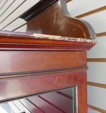 EDWARDIAN DISPLAY CABINET