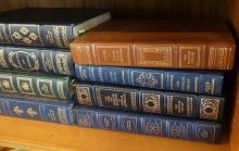TWELVE FRANKLIN LIBRARY LEATHER BOUND BOOKS