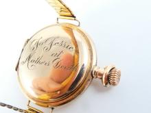 ANTIQUE POCKET/WRIST MOURNING WATCH