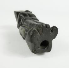 SPECULATIVE EROTIC CARVED STONE PIPE