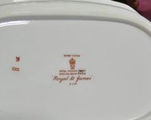 ROYAL CROWN DERBY "ROYAL ST. JAMES" SERVING PIECES