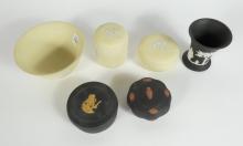 6 PIECES WEDGWOOD JASPER