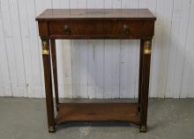 EGYPTIAN REVIVAL CONSOLE TABLE