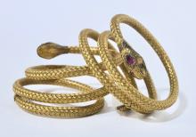 ANTIQUE SNAKE BANGLES