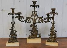 ANTIQUE GARNITURE