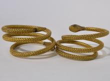 ANTIQUE SNAKE BANGLES