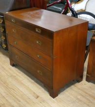 ANTIQUE CAMPAIGN DRESSER