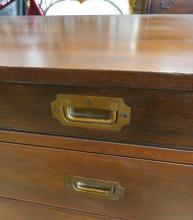 ANTIQUE CAMPAIGN DRESSER