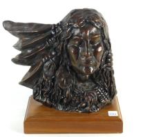 BRONZE BUST AND PROTOTYPE