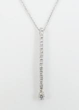 DIAMOND JOURNEY PENDANT NECKLACE