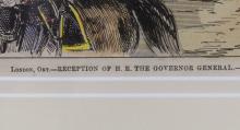 RARE ANTIQUE ENGRAVING WITH LOCAL INTEREST