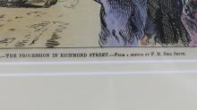 RARE ANTIQUE ENGRAVING WITH LOCAL INTEREST